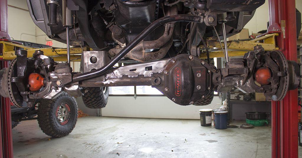 JcrOffroad: Dana 44 Axle Truss - TJ/LJ Rubicon Front (03-06)