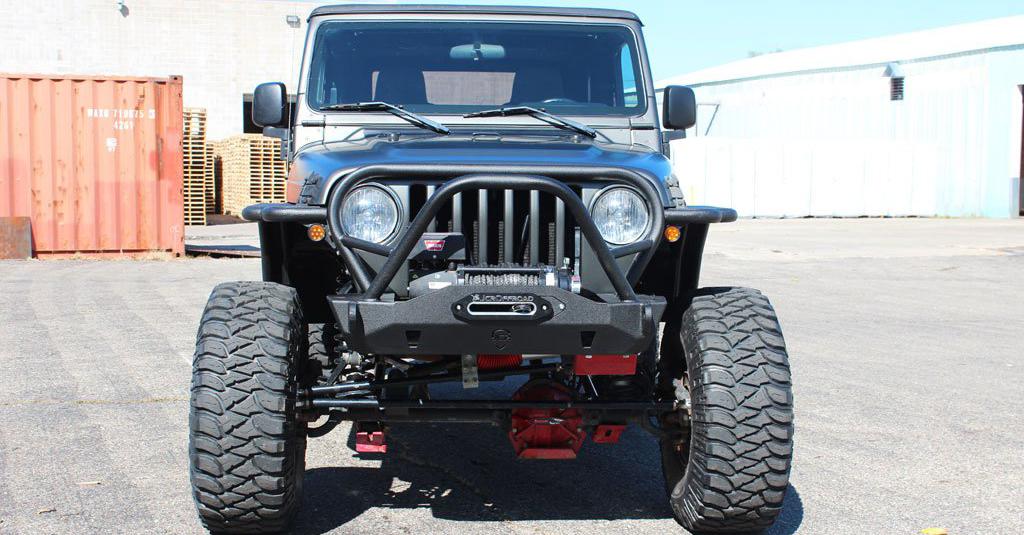 Wrangler Front Bumper | Mauler Stubby Deluxe | Jeep TJ (97-06)