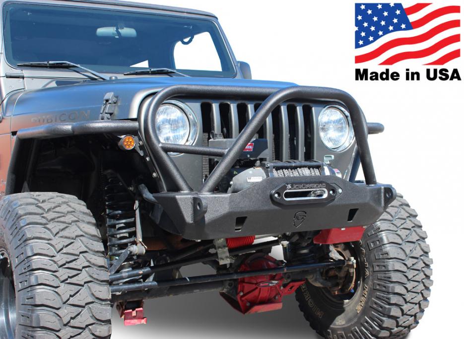 Wrangler Front Bumper | Mauler Stubby Deluxe | Jeep TJ (97-06)