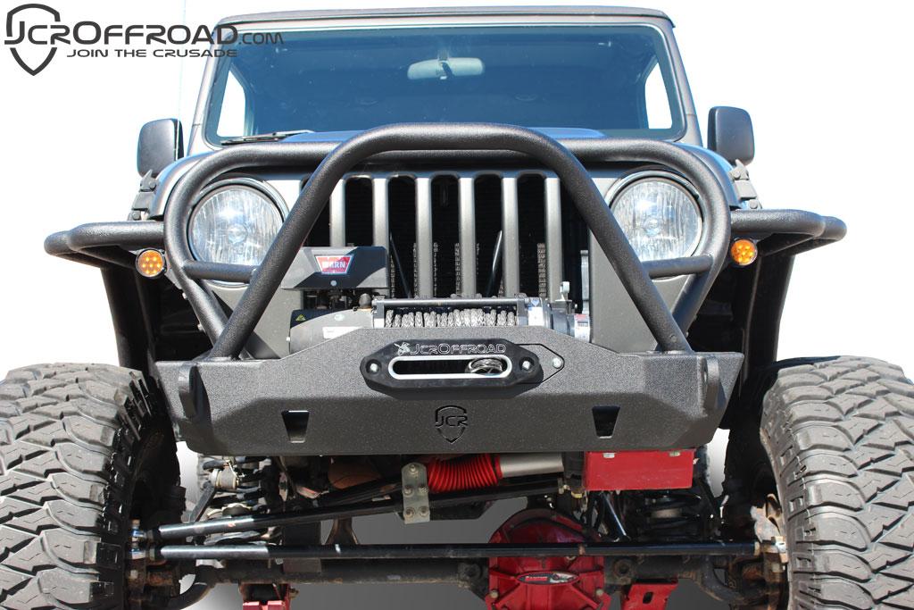 Wrangler Front Bumper | Mauler Stubby Deluxe | Jeep TJ (97-06)