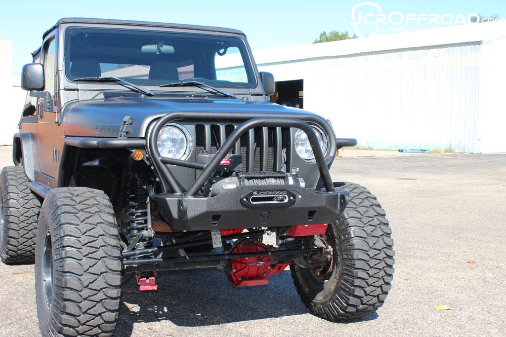 Wrangler Front Bumper | Mauler Stubby Deluxe | Jeep TJ (97-06)