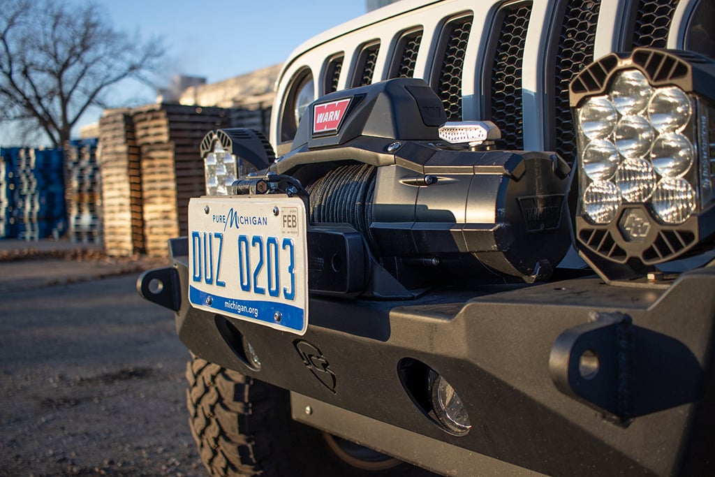 Fairlead License Plate Flip