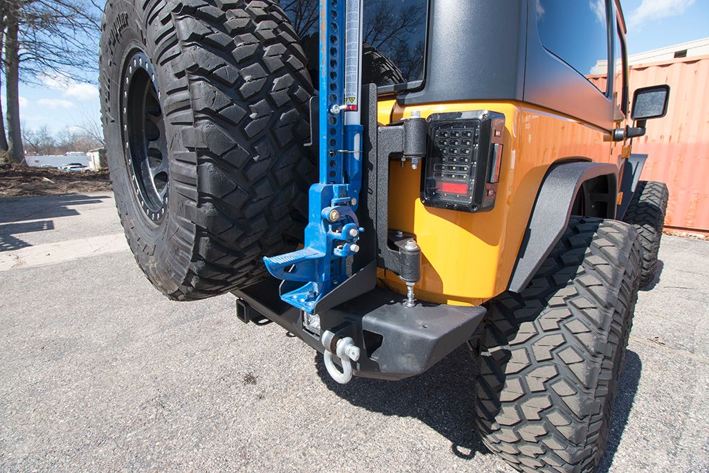 thumbnail image 2 of Hi-Lift Jack Holder Mount For Truck Bed Bumper – Fits Chevy Dodge Ford Pickups 2 of 3