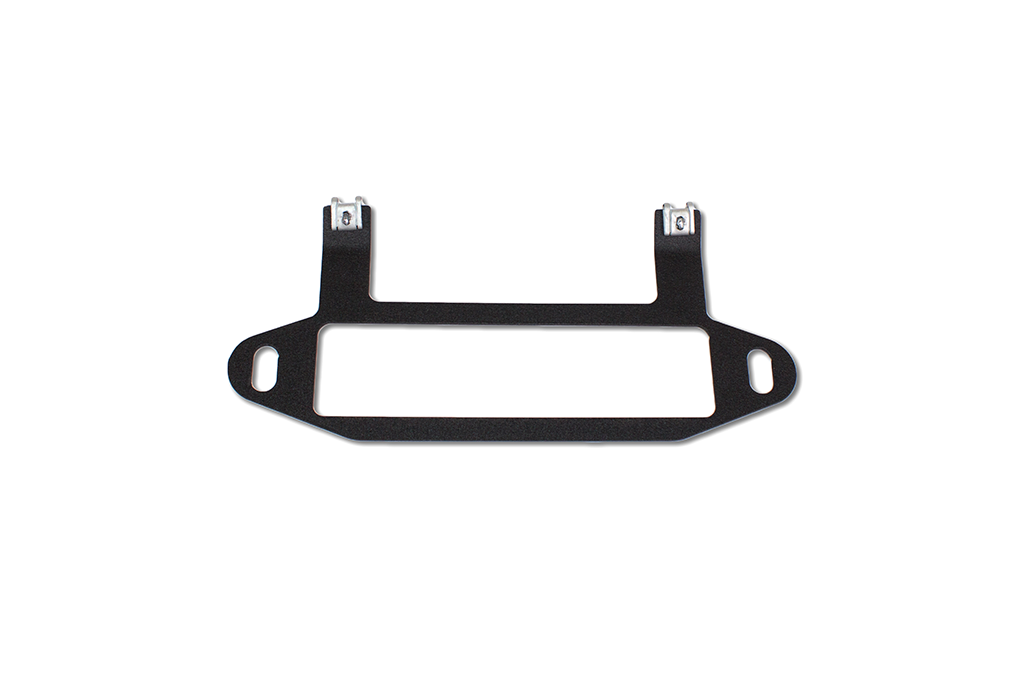 Jeep Front License Plate Winch Fairlead Mount Universal JcrOffroad