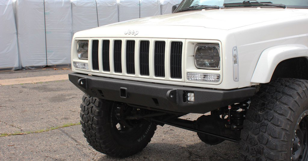 Jeep Cherokee Front Bumper Crusader Jeep XJ (8401) JcrOffroad