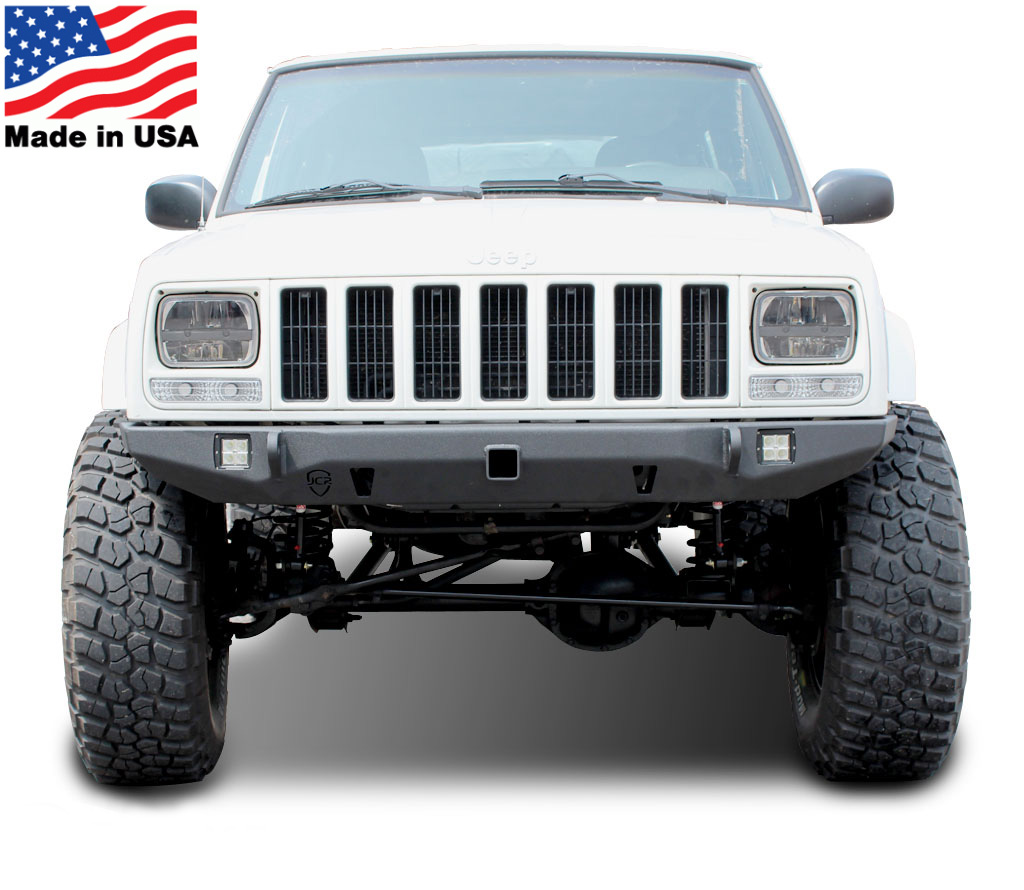 JcrOffroad Jeep Cherokee Front Bumper Crusader Jeep XJ (8401)