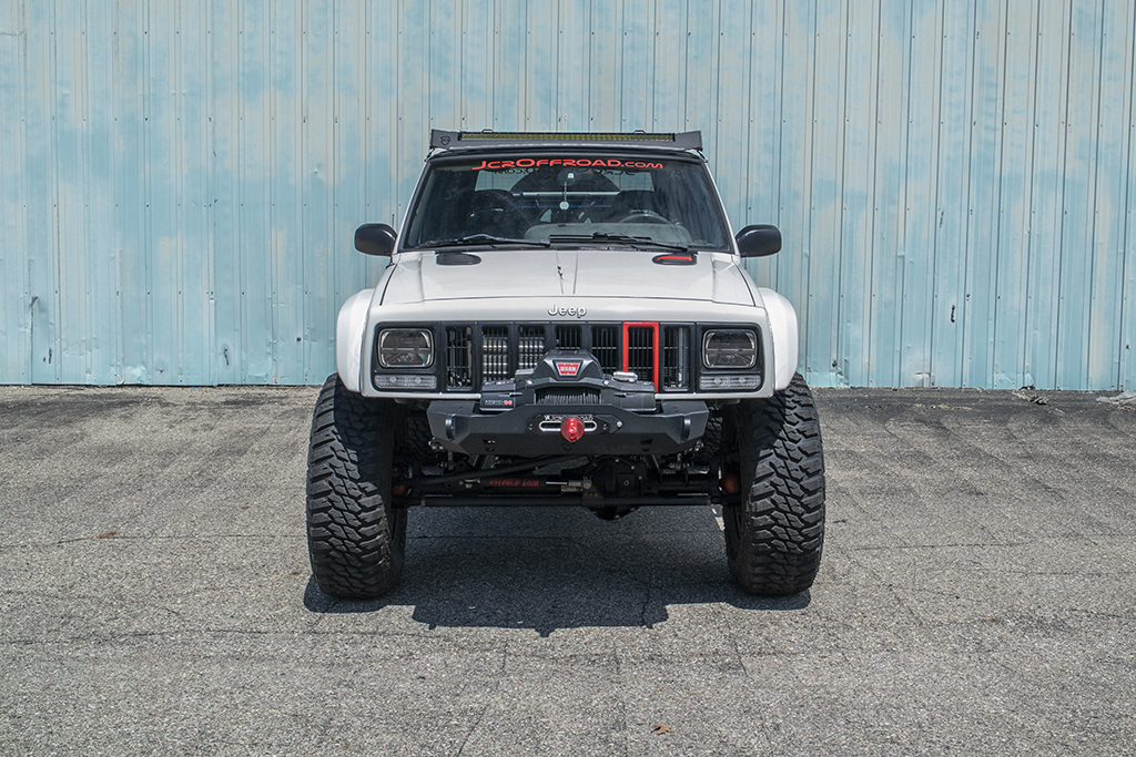 JcrOffroad Jeep XJ Winch Bumper Mauler Cherokee (8401)