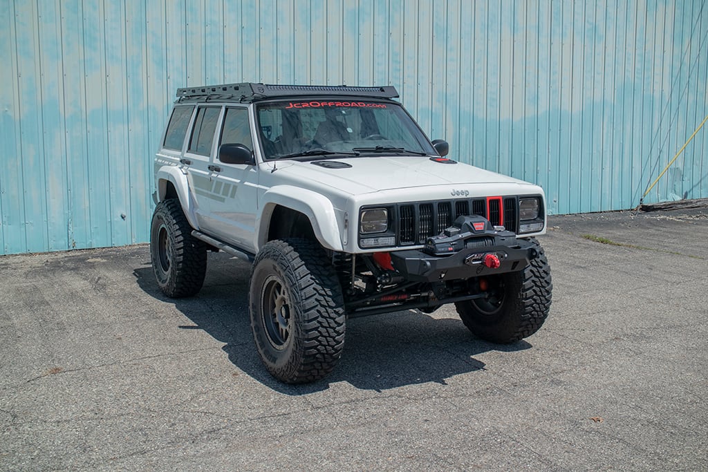 JcrOffroad Jeep XJ Winch Bumper Mauler Cherokee (8401)
