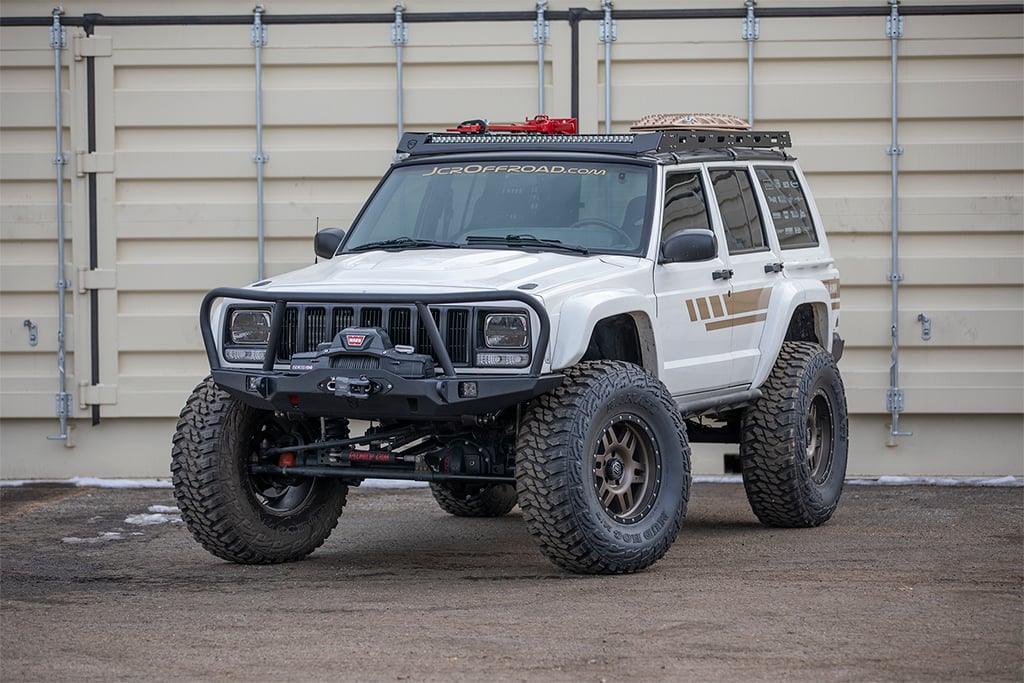 Jcroffroad Jeep Xj Winch Bumper Vanguard Prerunner Cherokee 84 01