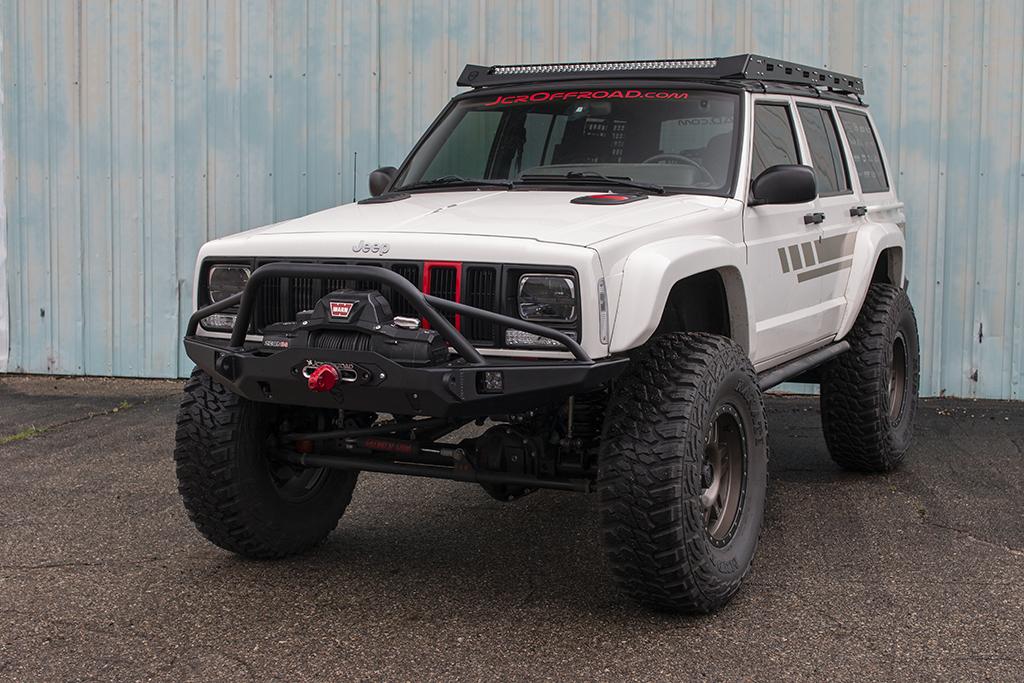 Jcroffroad Jeep Xj Winch Bumper Vanguard Prerunner Cherokee 84 01