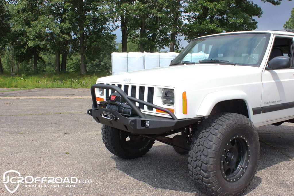 JcrOffroad Jeep XJ Winch Bumper Vanguard PreRunner Cherokee (8401)