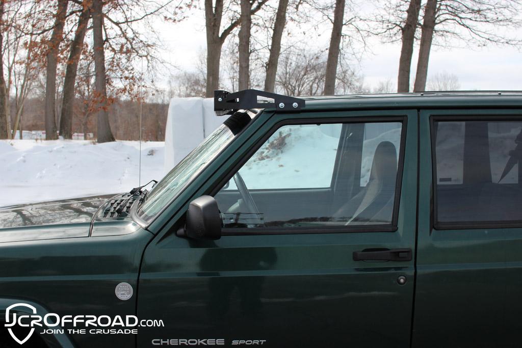 Vierkant Offroad - Halterung 50'' LED Curved Lightbar Jeep Cherokee XJ