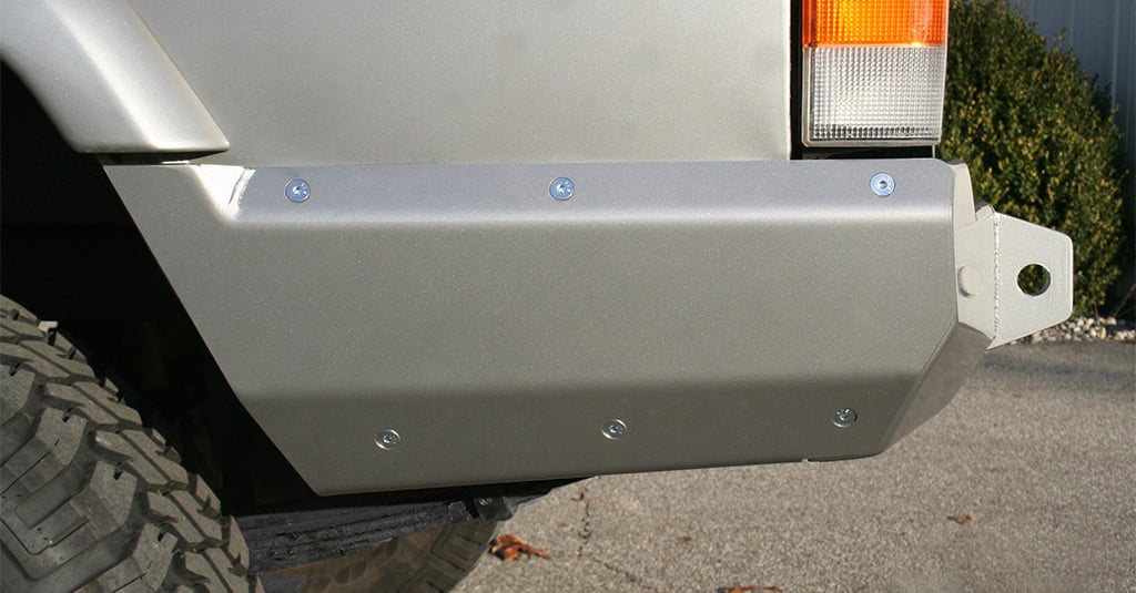 XJ Quarter Panel Armor Lower Bumper Integrated Jeep Cherokee (8401