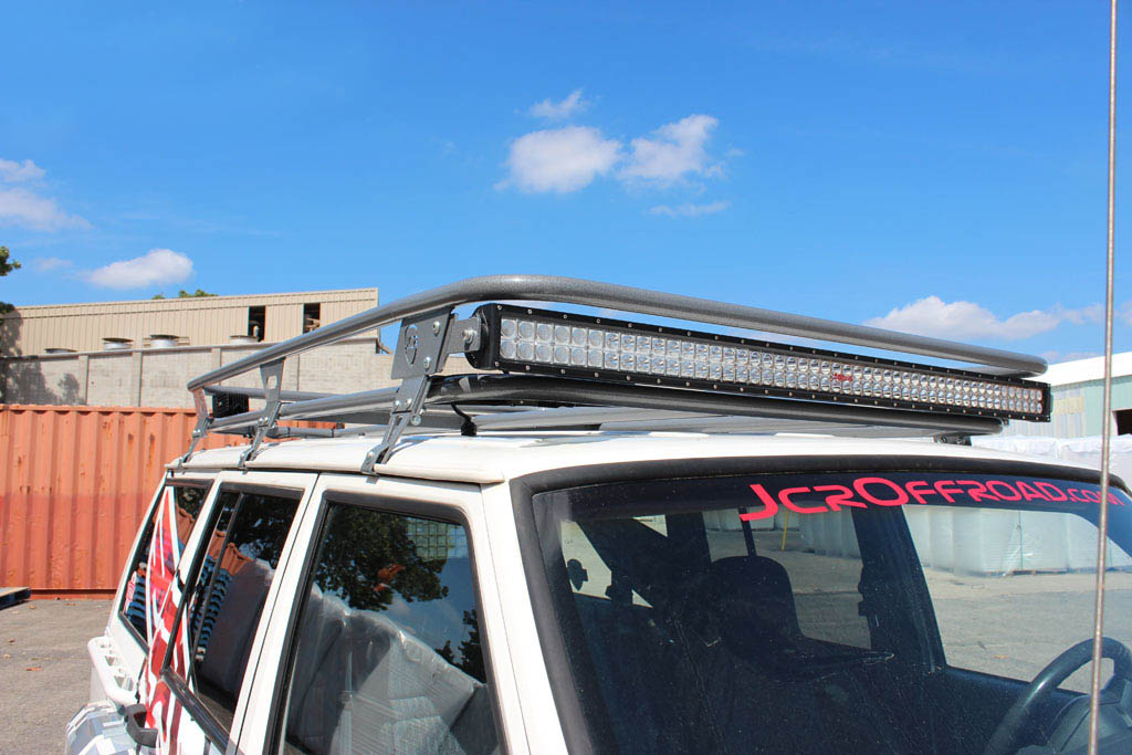Jeep cherokee roof racks with light bars #5