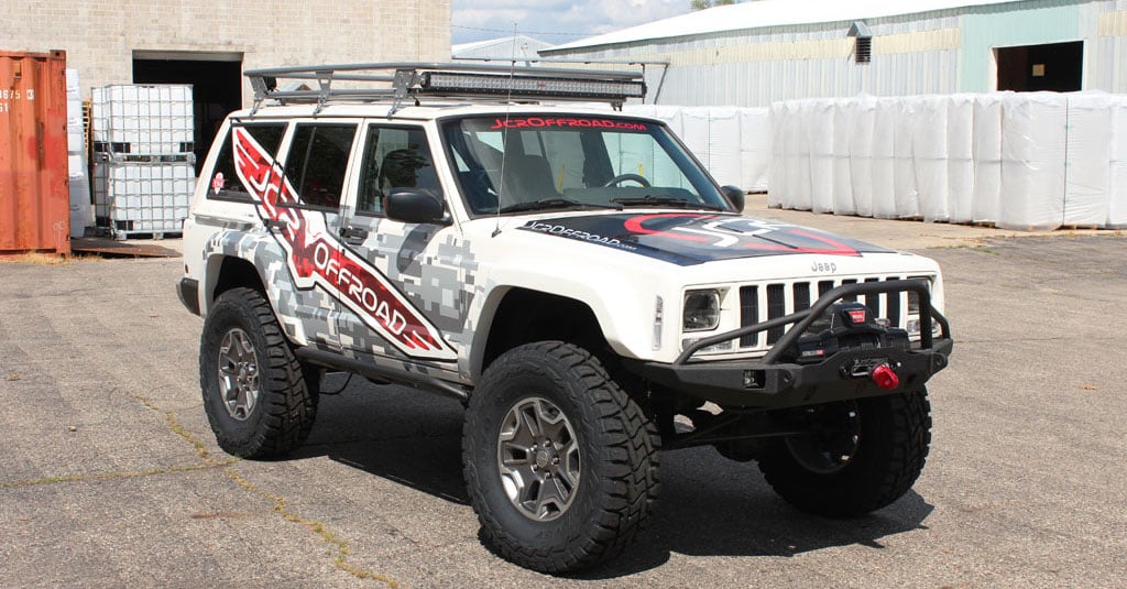 JcrOffroad Adventure Roof Rack Jeep Cherokee XJ (8401) JcrOffroad