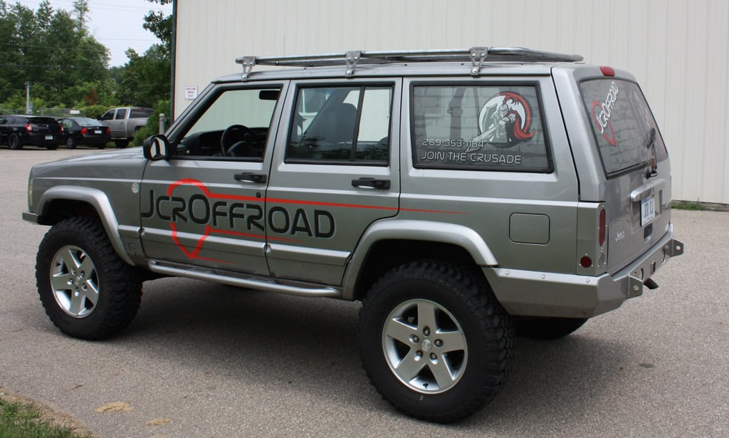 JcrOffroad JcrOffroad Base Utility Rack Jeep Cherokee XJ (8401)