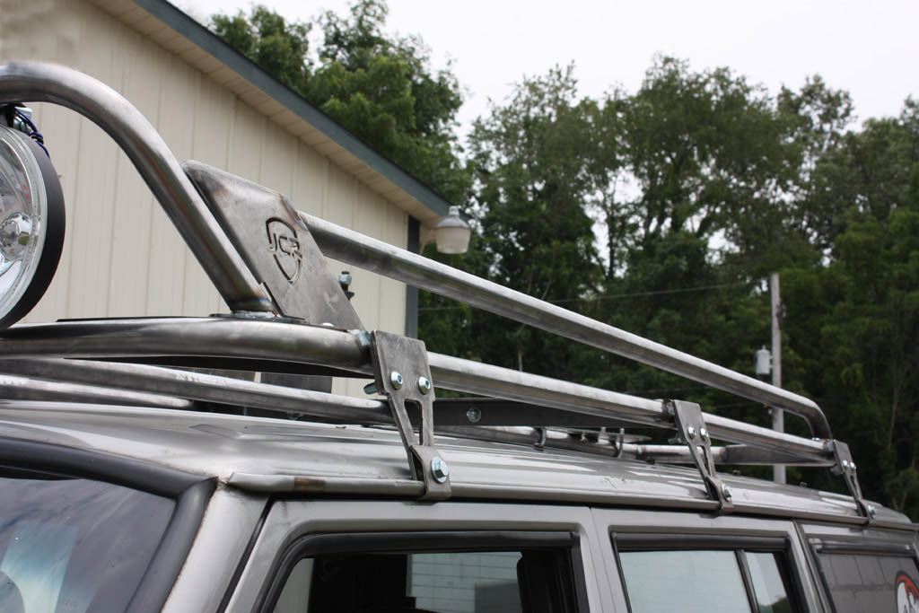 Jeep xj diy roof rack #4