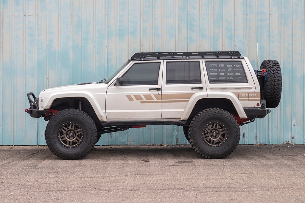 roof rack jeep cherokee xj adventure jcroffroad jcr offroad powdercoat