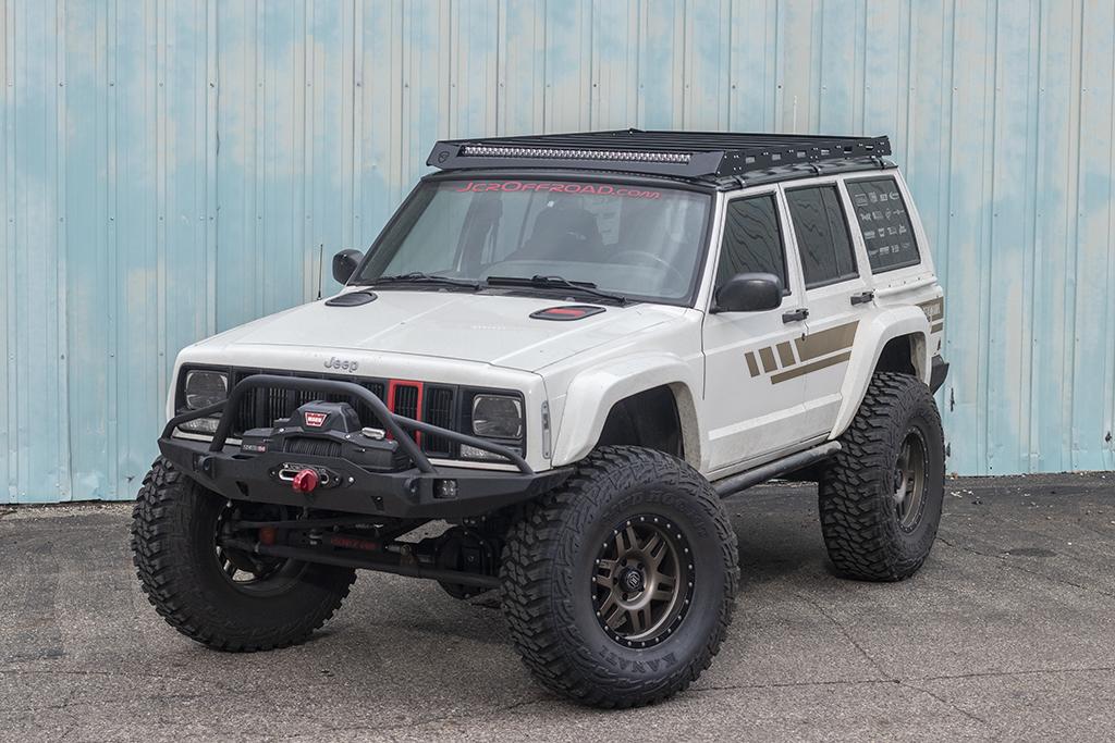 JcrOffroad: Roof Rack Side Accessory Panel