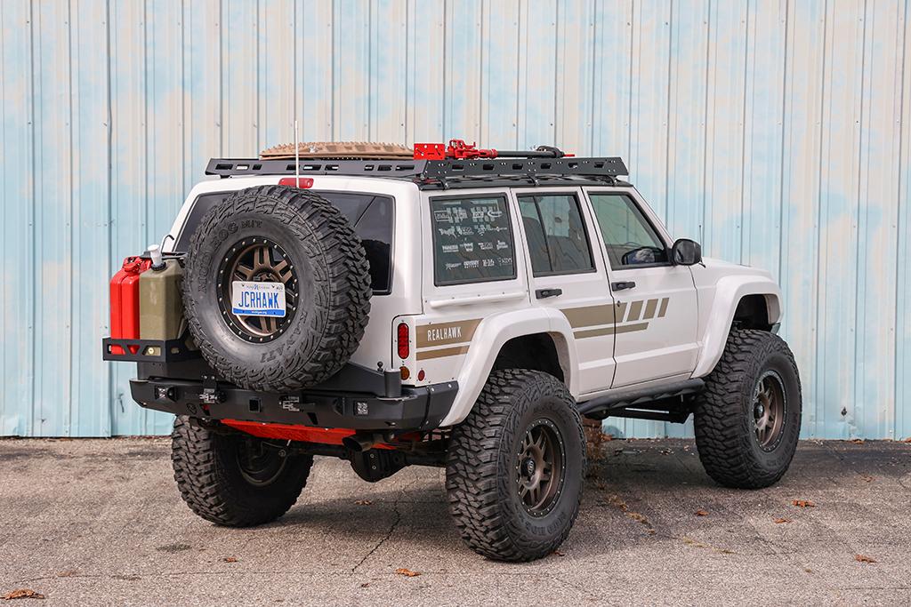 JcrOffroad: Jeep XJ Rear Bumper | Vanguard Tire Carrier Ready - Jeep  Cherokee (84-01)