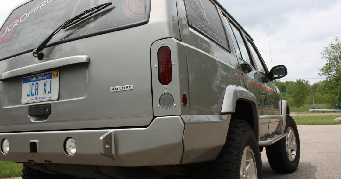 Jeep Cherokee Tail Lights HD LED Tail Light Housings Jeep XJ (8401