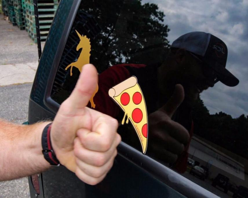 Support Pizza Sticker