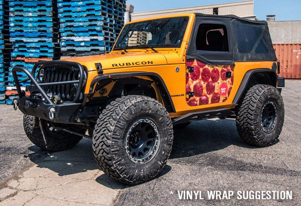 JcrOffroad: JK Half Doors | Front | Crusader Trail Doors | Jeep Wrangler  (07-18)