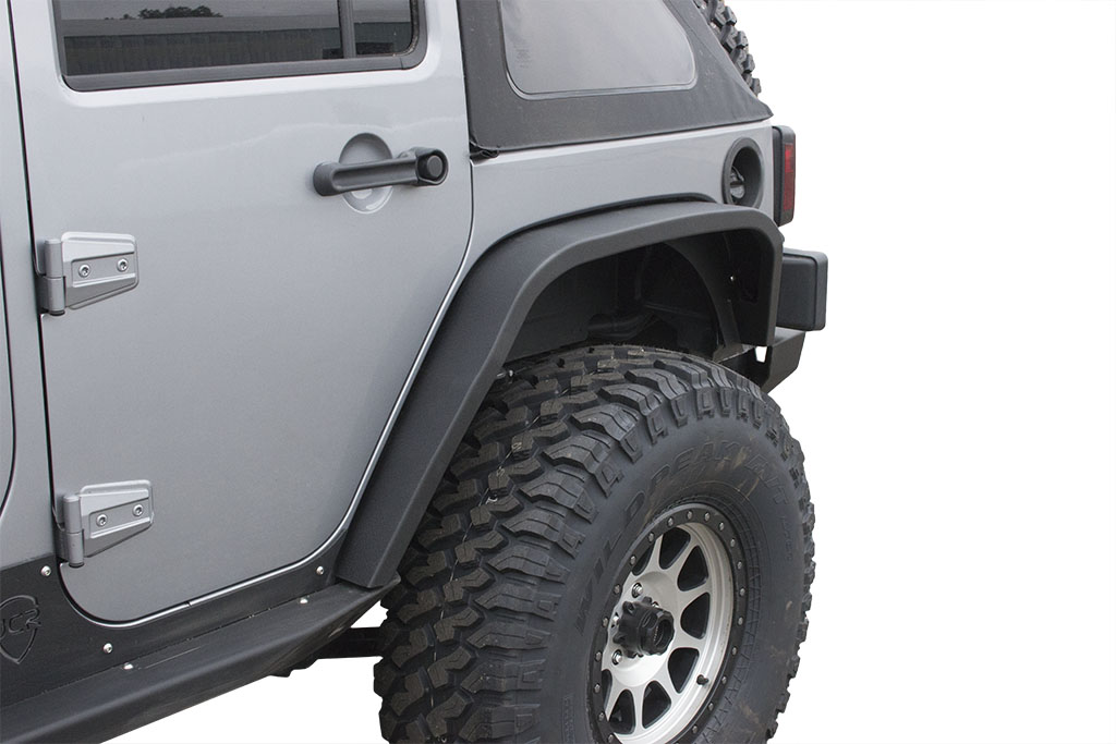 JcrOffroad Wrangler Rear Standard Fender Flares JK Crusader