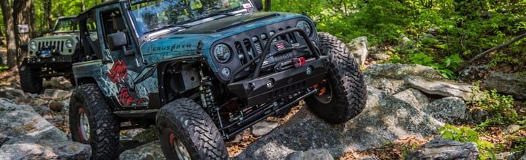 The parts on JcrOffroad's Project Crusader